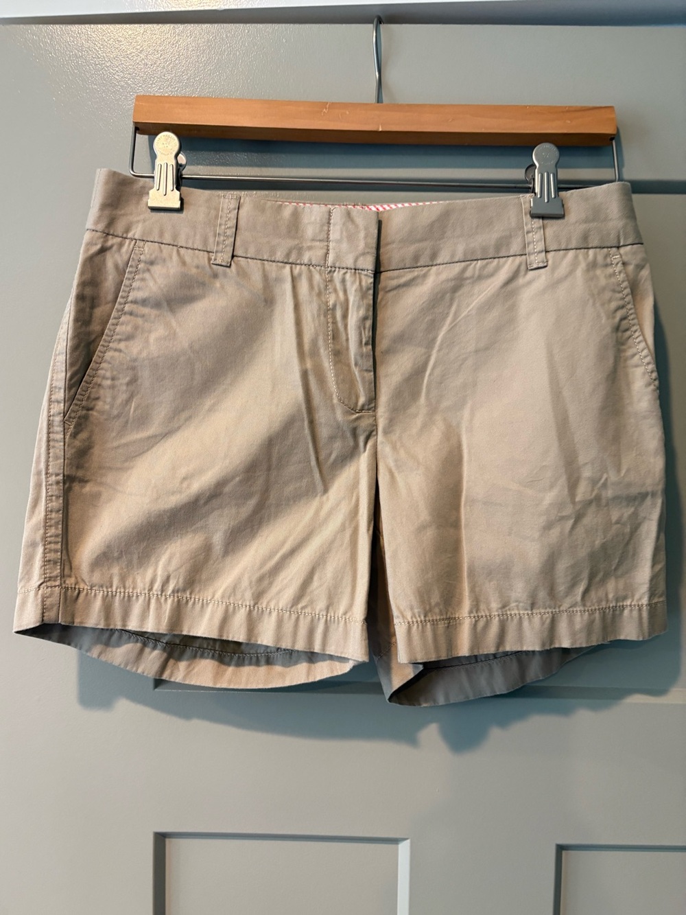J. Crew Women's Tan Cotton Shorts